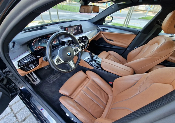 BMW Seria 5 cena 193400 przebieg: 80000, rok produkcji 2020 z Szczecin małe 781
